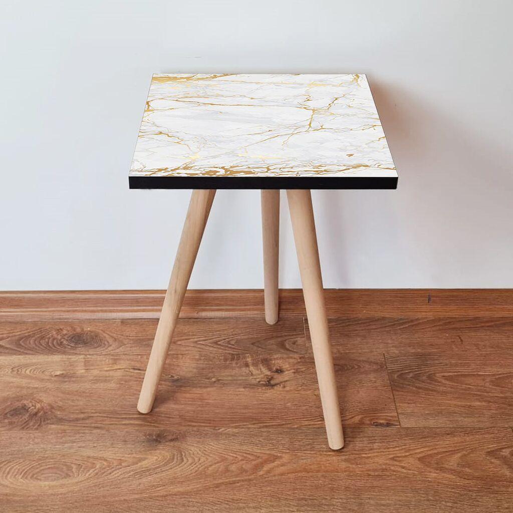 Маса Hanah Home Club Shp183, 35x42x35 см, бела