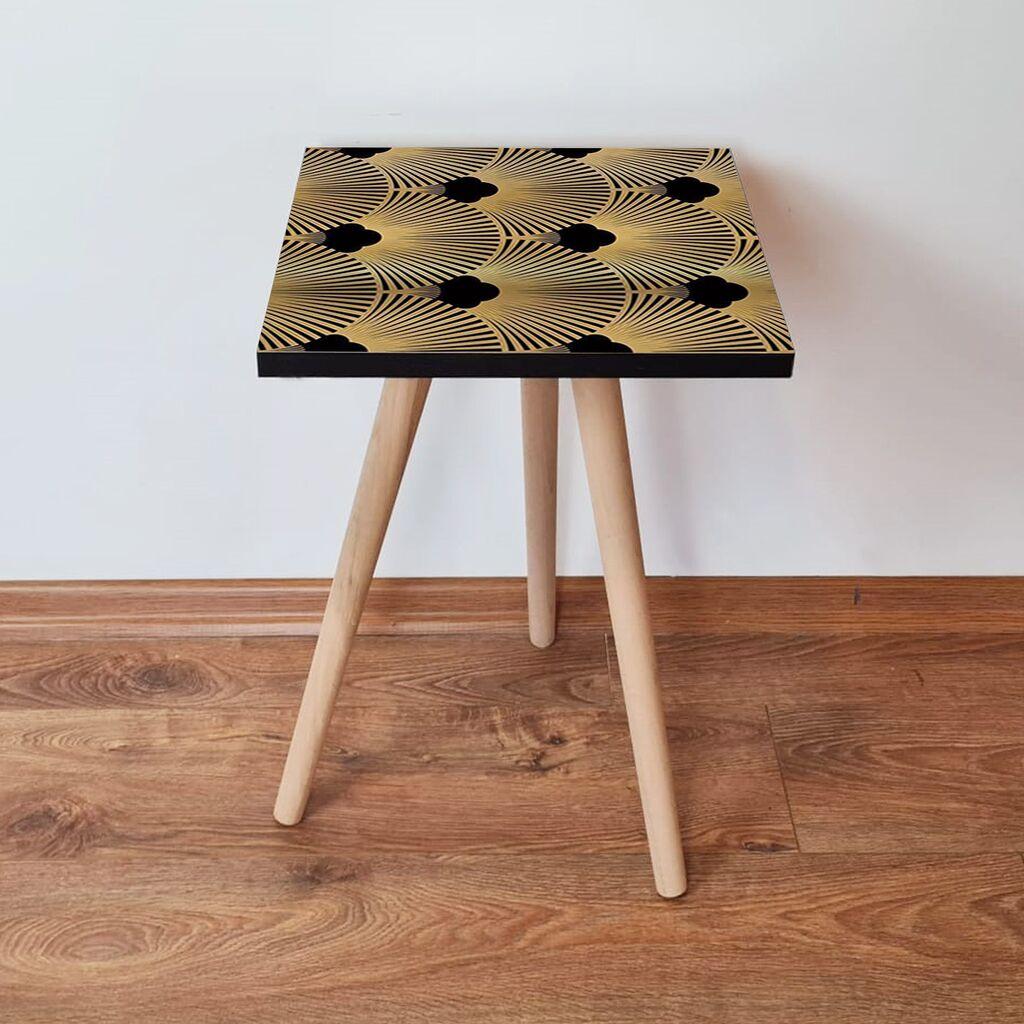 Маса Hanah Home Club Shp266, 35x42x35 см, црна