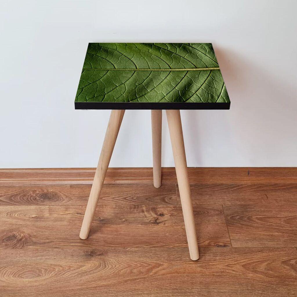 Маса Hanah Home Club Shp103, 35x42x35 см, зелена