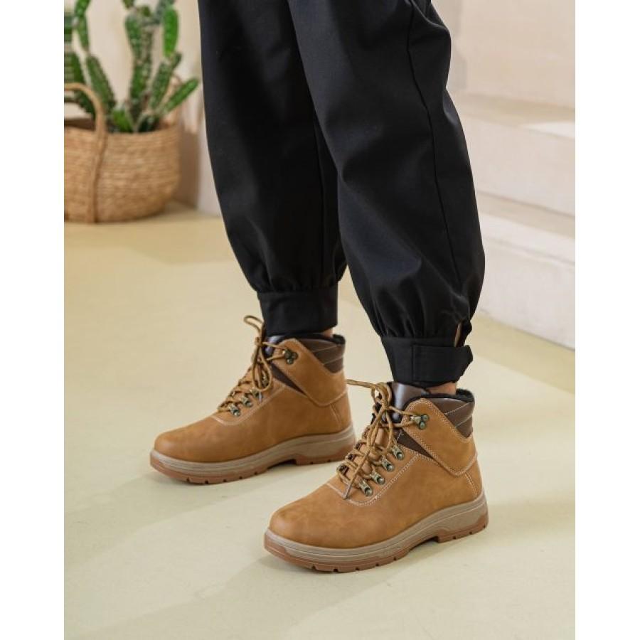 YES SHOES Машки чизми, окер