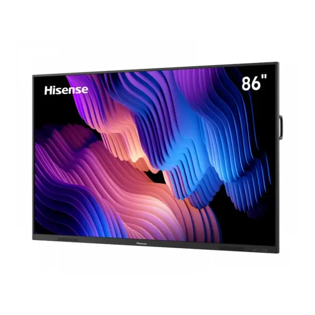 Hisense интерактивен екран 86WE3FE, 86", 4K UHD LED, интерактивен екран од 400 нити, црн