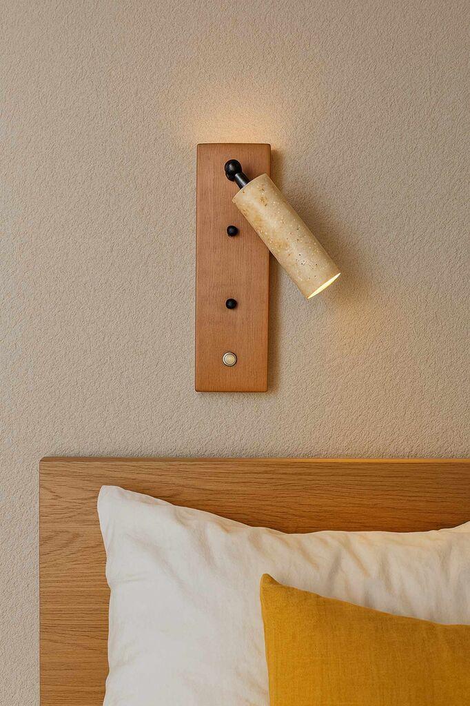 Dzидна светилка Opviq Klein, беж