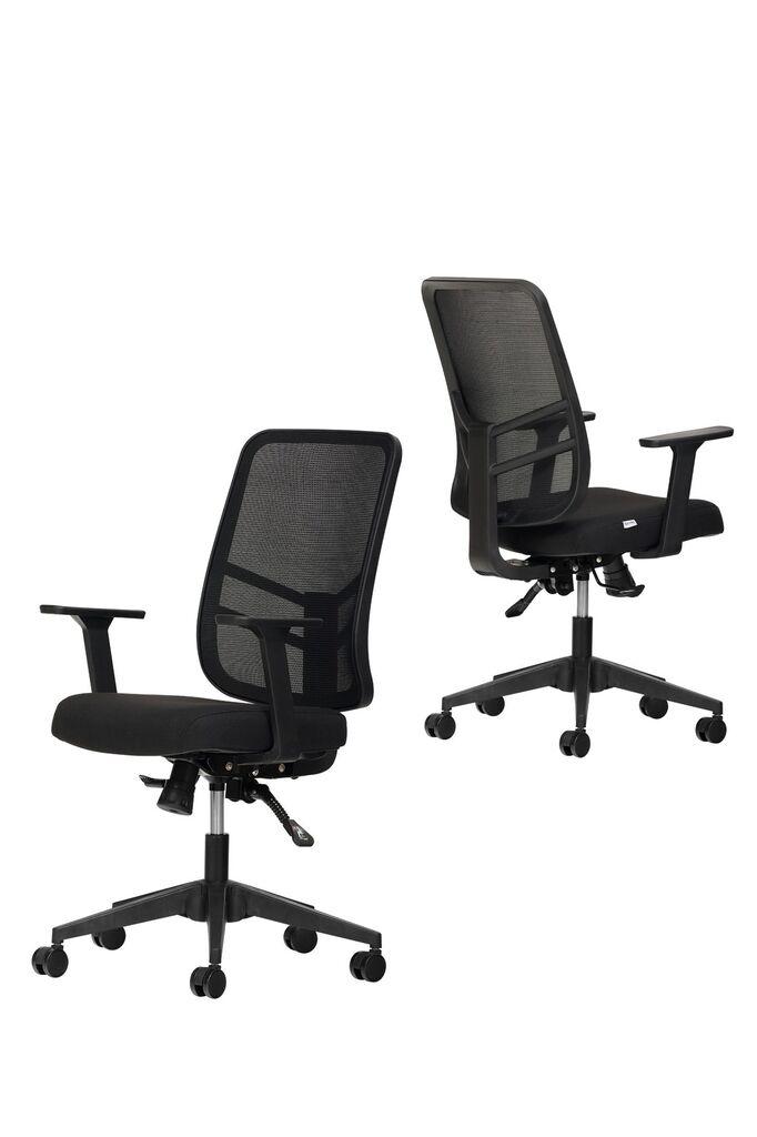 Hanah Home Комплет канцелариски столчиња Leto 108, 2 парчиња, црни