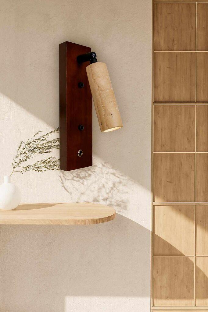 Dzидна светилка Opviq Klein, беж