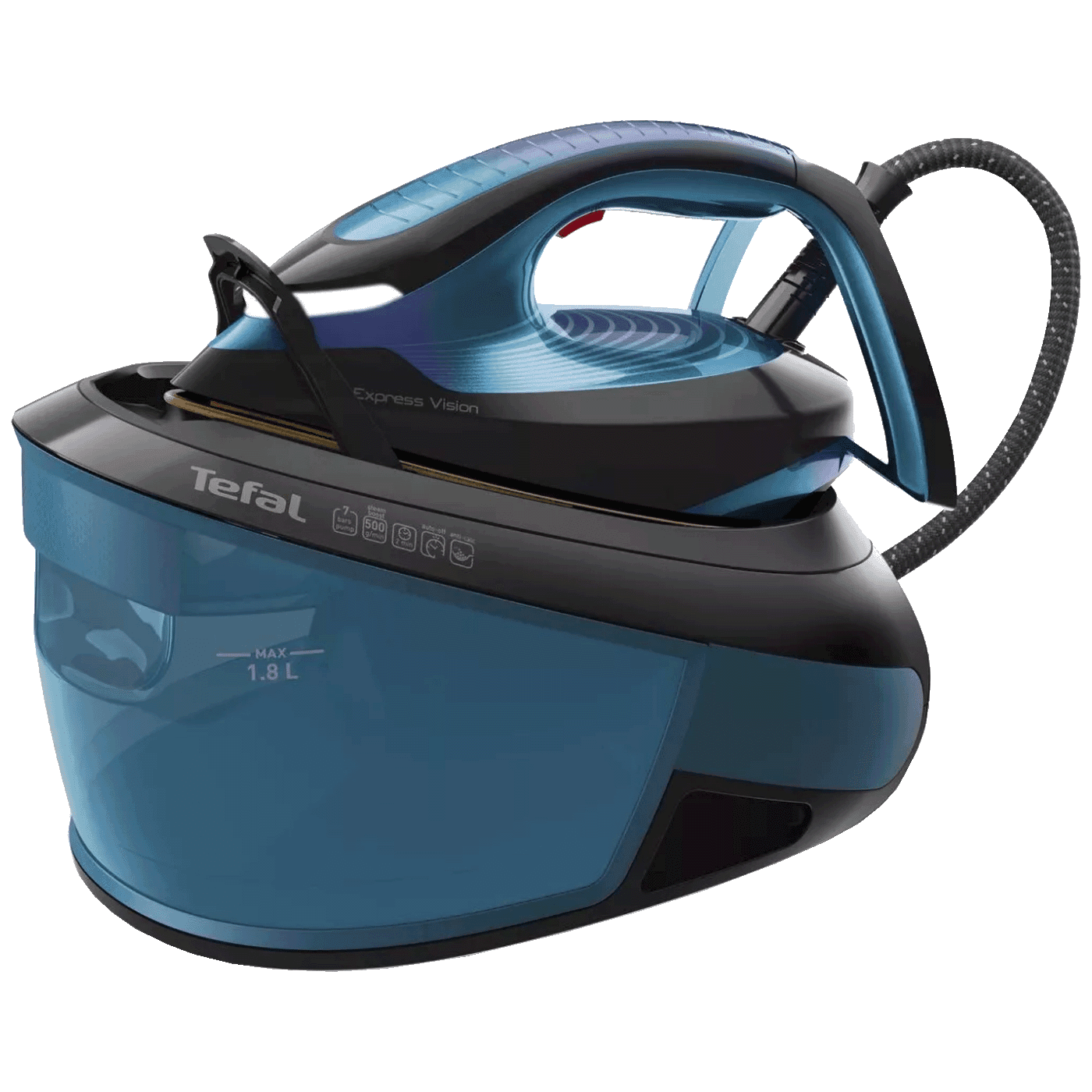 Tefal SV8151E0 пегла на пареа, 2800 V, Tefal Express Vision, сина