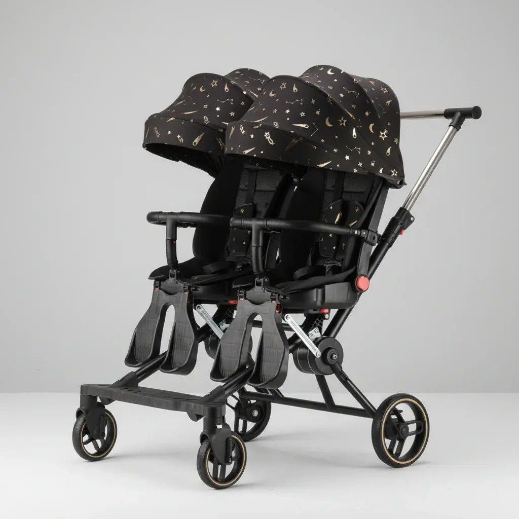 Количка за близнаци - dzвезди