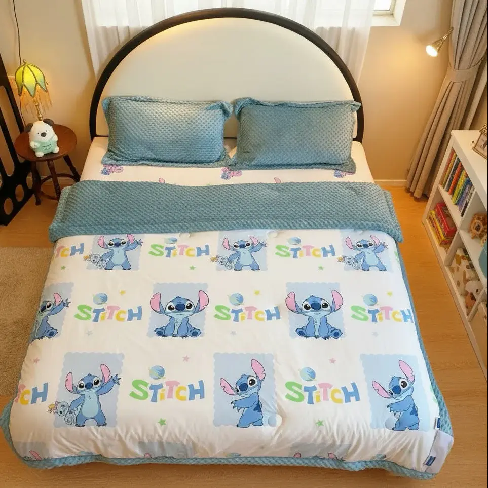 Меко плишано ќебе/јорган со дезени 115*150cm