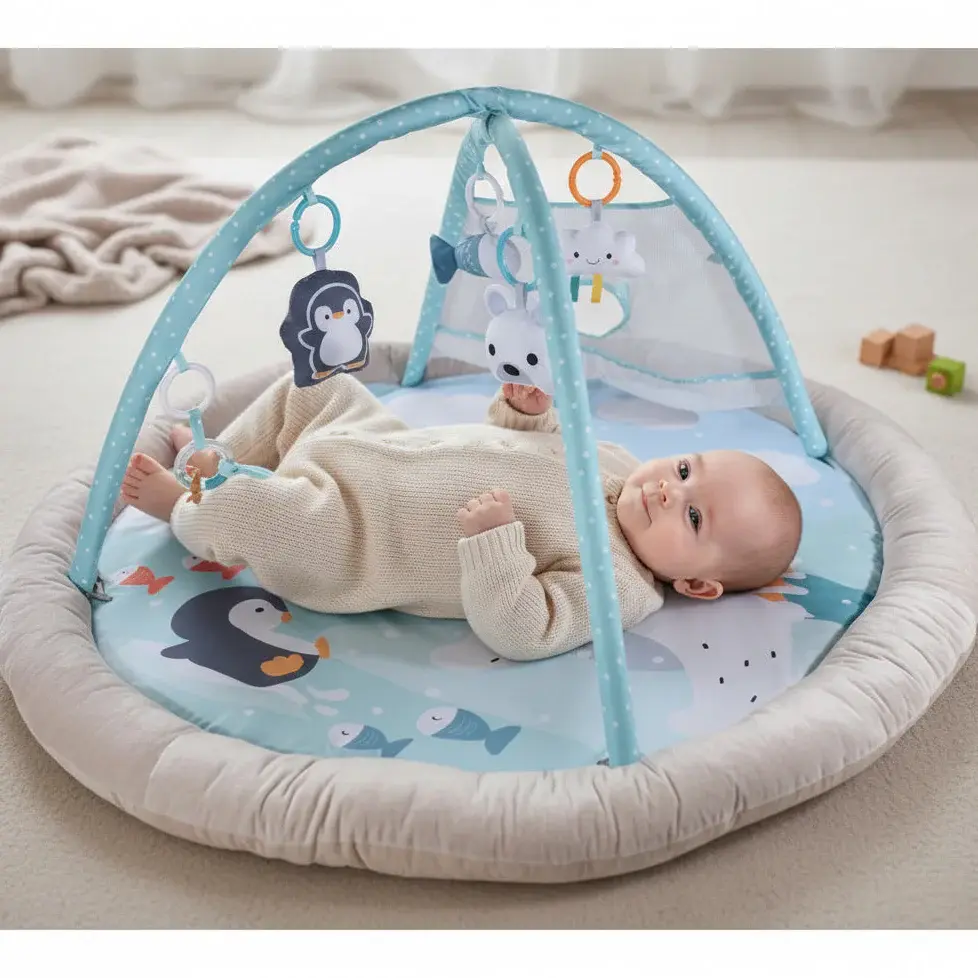 Play Mat Пингвин со играчки