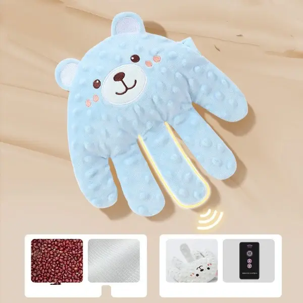 Електрична смирувачка дланка за бебиња против грчеви и за лесно заспивање