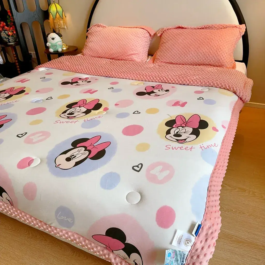 Меко плишано ќебе/јорган со дезени 115*150cm