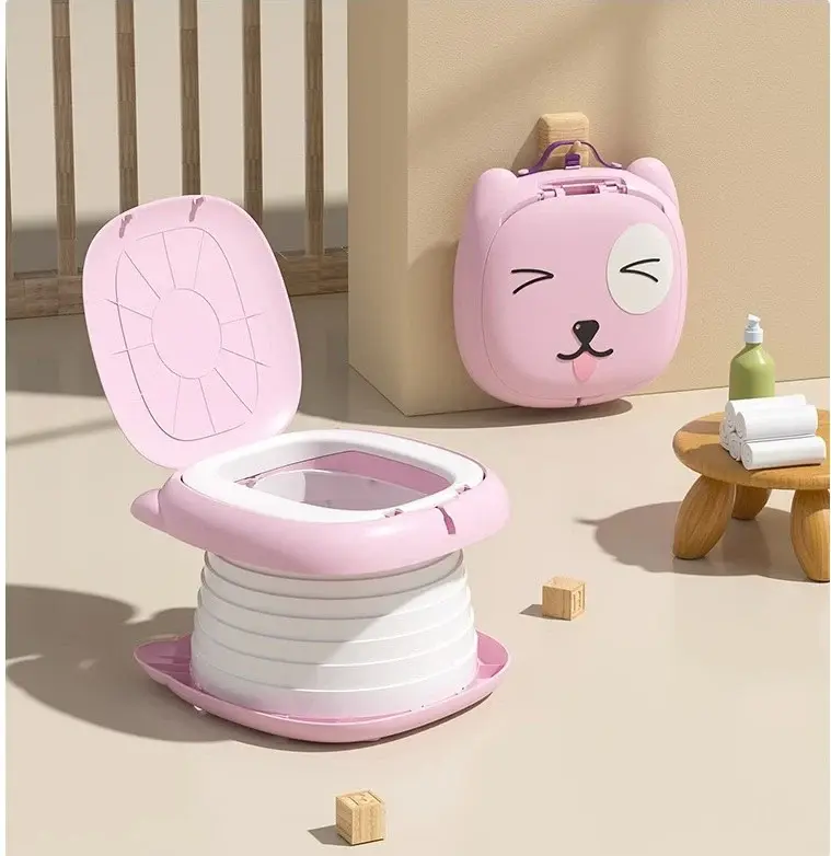 Детски Нокшир Cat Design - Пренослив travel potty за патување