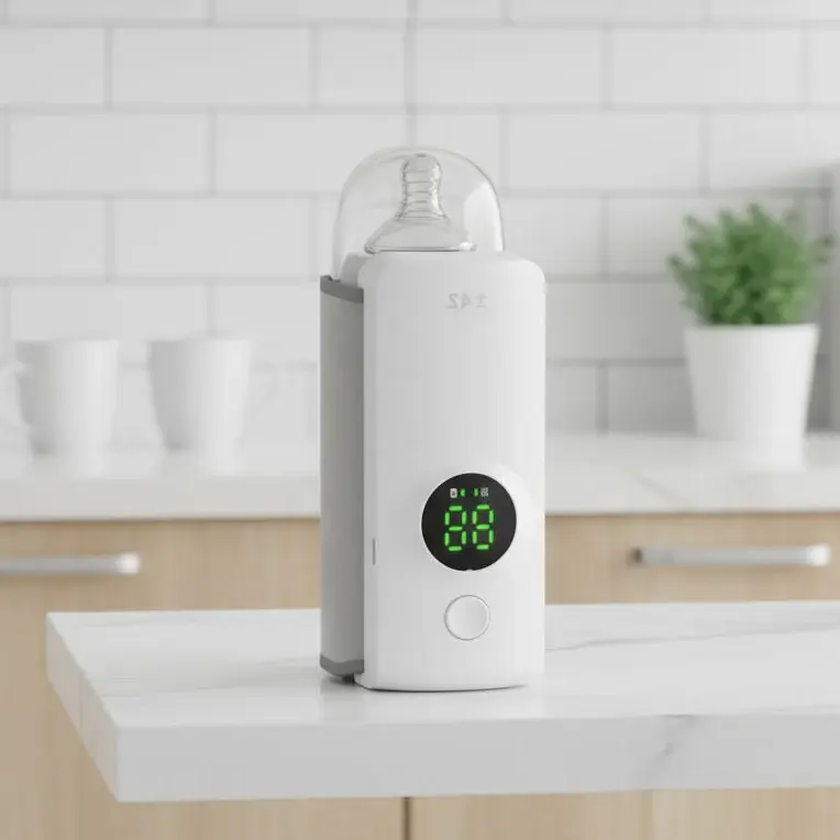 Пренослив грејач за шишиња со контрола на температура