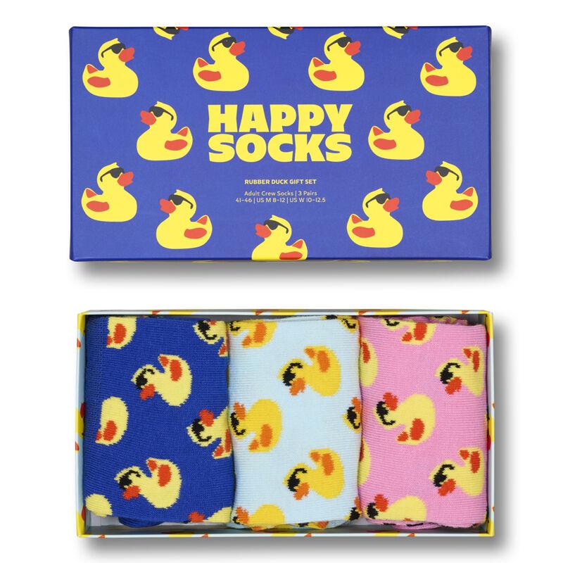 Happy Socks Женски Чорапи 3-Pack Rubber Duck Gift Set