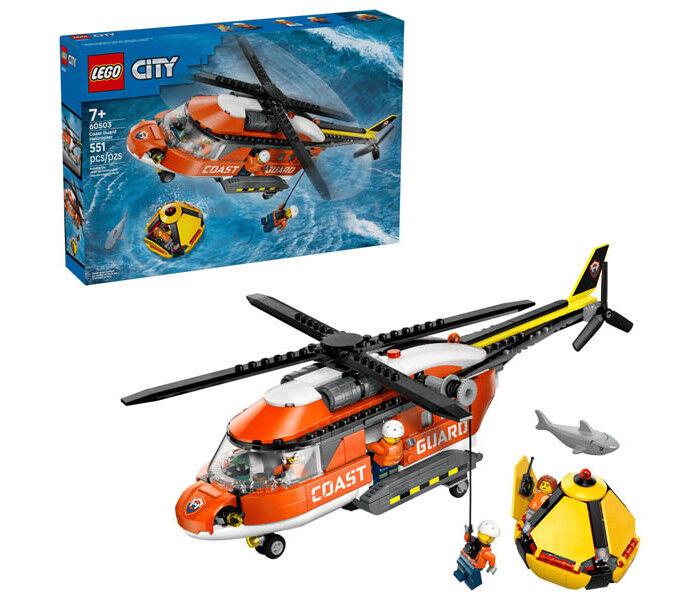 LEGO® CITY 60503 Хеликоптер на крајбрежната стража