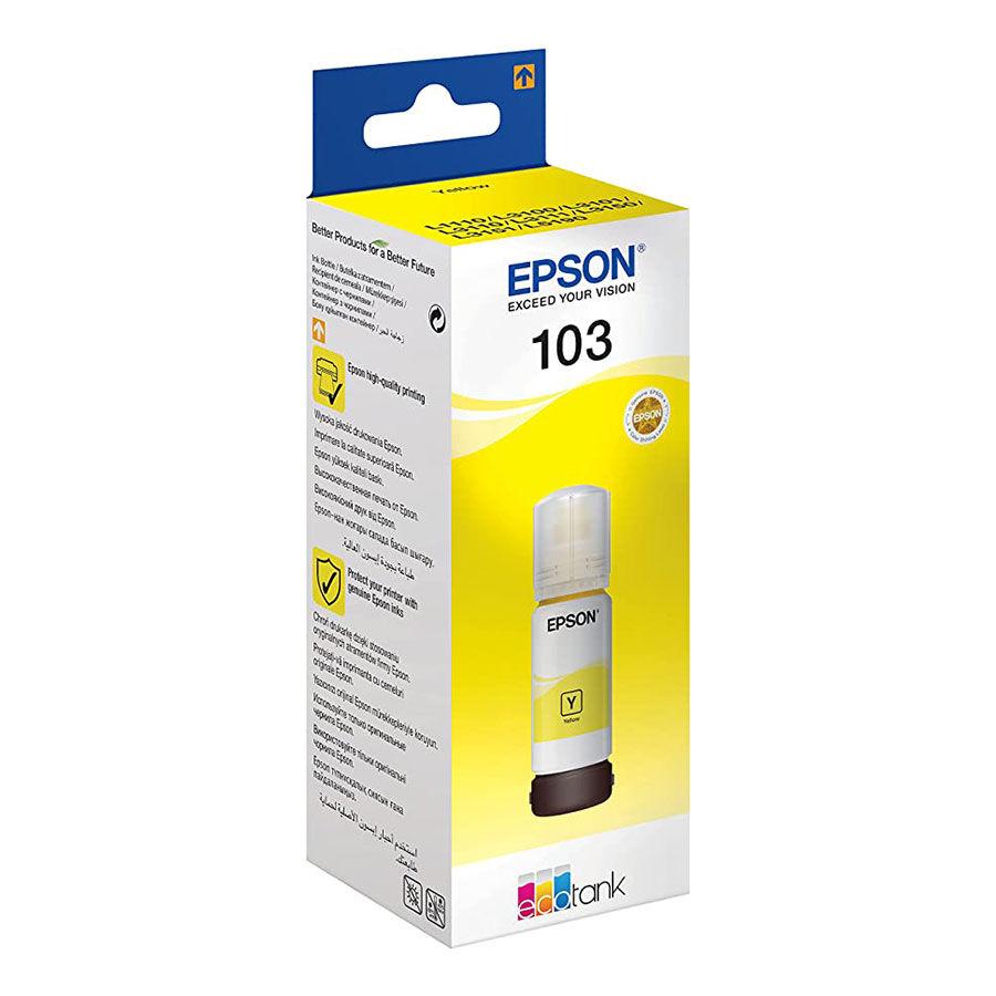 Epson Мастило 103 EcoTank Жолта