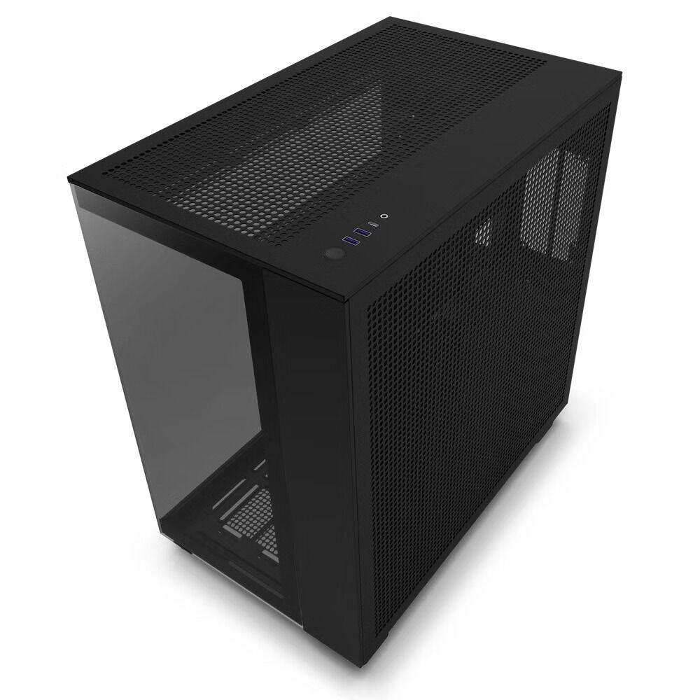 NZXT Куќиште H9 Flow, Црно