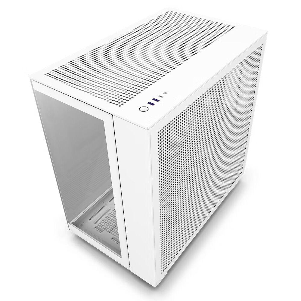 NZXT Куќиште H9 Flow, Бело