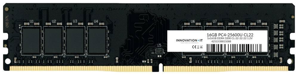 Innovation IT RAM меморија DIMM, DDR4, 16GB, 3200MHz