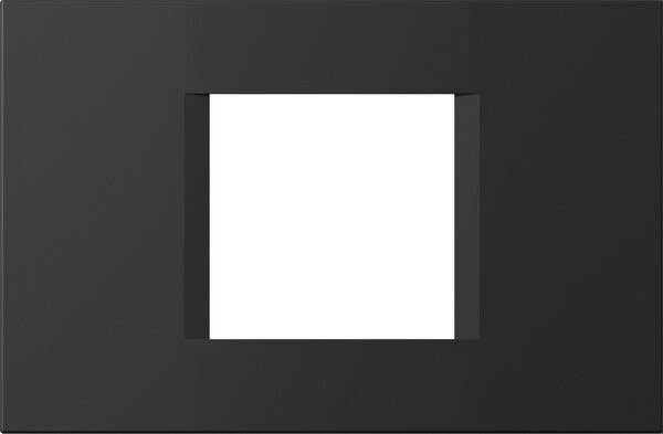 Alfa Electric Рамка 2/3М црна LINE OL23SB 4326837 ТЕМ