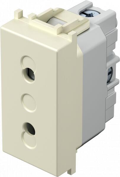 Tem Cates Приклучница италијанска 1М беж модул TEM VM20IN