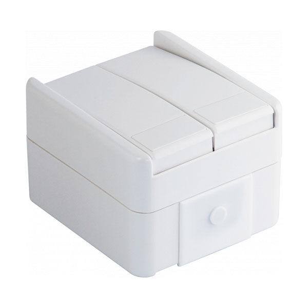 Tem Cates ОГ дупли тастер сив 10A IP44 TEM SF51GY