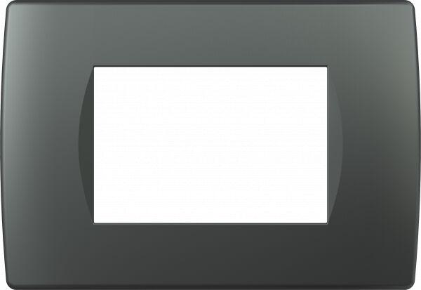 Tem Cates Рамка 3М антрацит SOFT OS30AT 4326527 ТЕМ