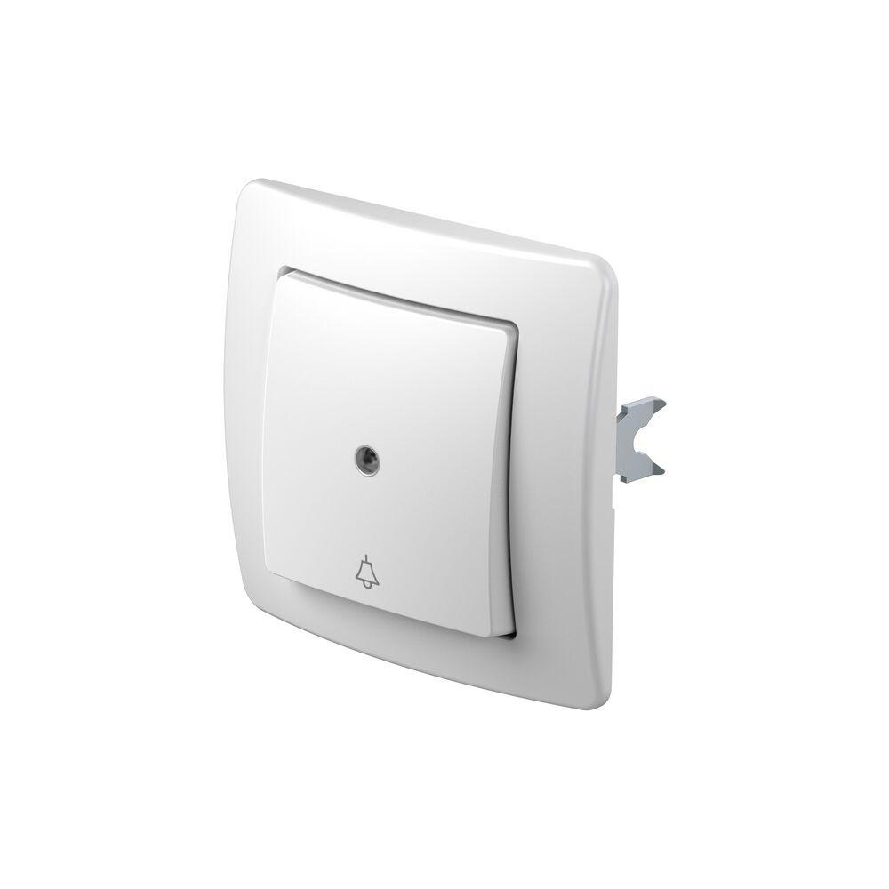 Tem Cates Тастер за ѕвоно со СС бел SE11ПЊТ150 15119 економик ТЕМ