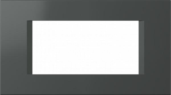 Tem Cates Рамка 4М антрацит LINE OL40AT 4326540 ТЕМ