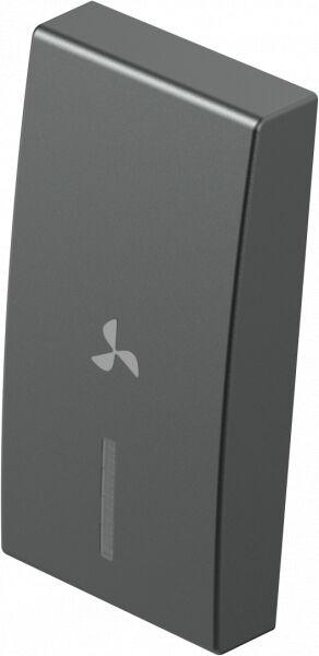 Tem Cates Типка вентилатор со SS антрацит 1М TEM TM11ATIN05