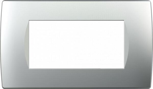 Tem Cates Рамка 4M сребро мат SOFT OS40ES