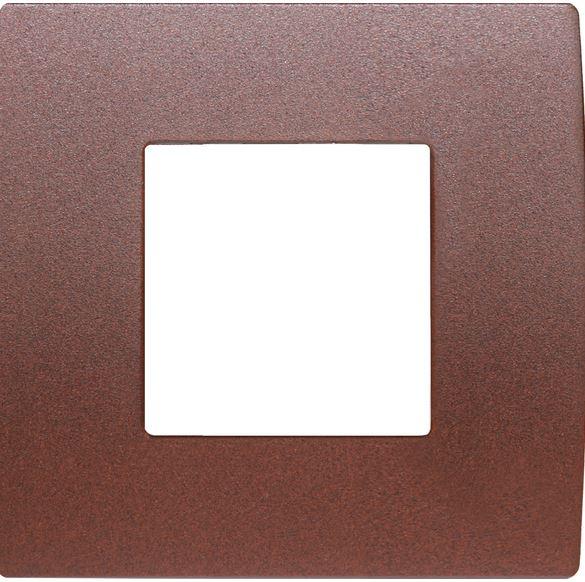 Tem Cates Рамка 2М PURE метал бордо OP20ME-U ТЕМ