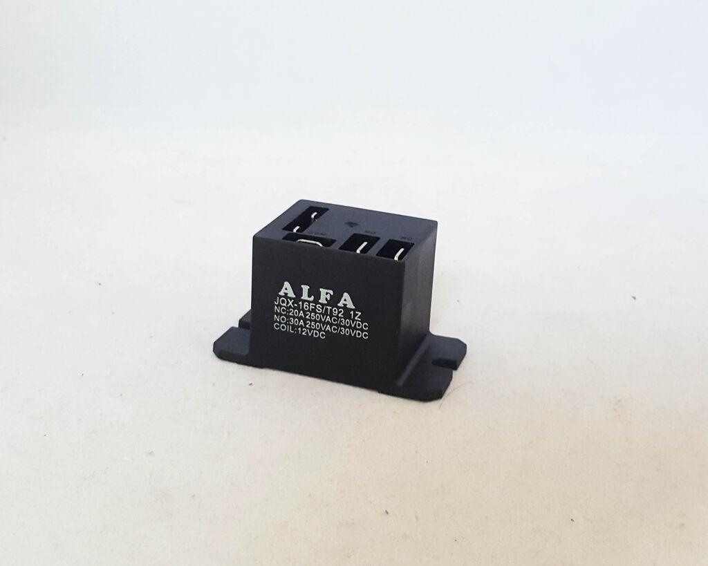Alfa Electric Реле 20A 12V DC со faston приклучок JQX-16FS/T92