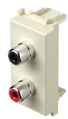 Tem Cates Приклучок аудио беж модул KM22IN