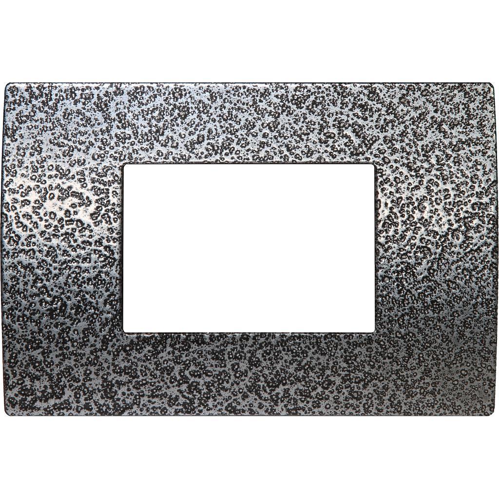 Tem Cates Рамка 3М PURE метал кован челик OP30MH-U ТЕМ