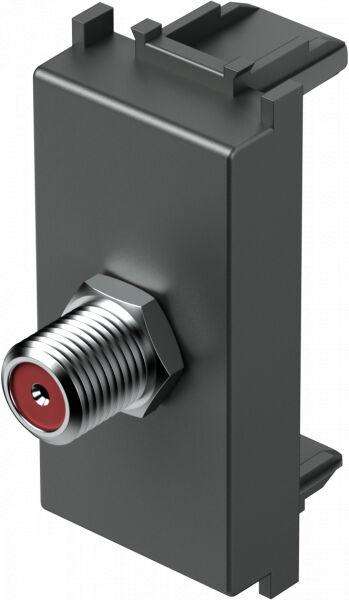 Tem Cates Антенски приклучок SAT-F антрацит модул TEM KM15AT