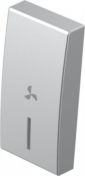 Alfa Electric Типка 1М сребрена СС вентилатор 4331527 ТЕМ