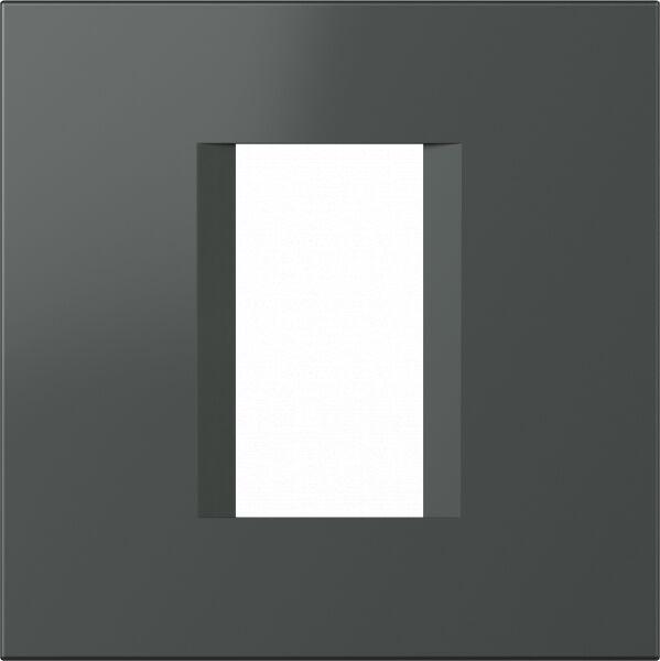 Tem Cates Рамка 1М антрацит LINE OL10AT