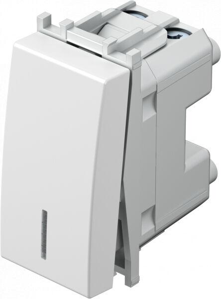 Tem Cates Прекинувач обичен со СС бел модул TEM SM10PNIN