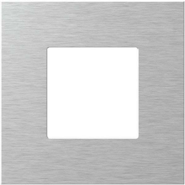 Tem Cates Рамка 2М EDGE метал сребро OG20MAM-U 4331436 ТЕМ