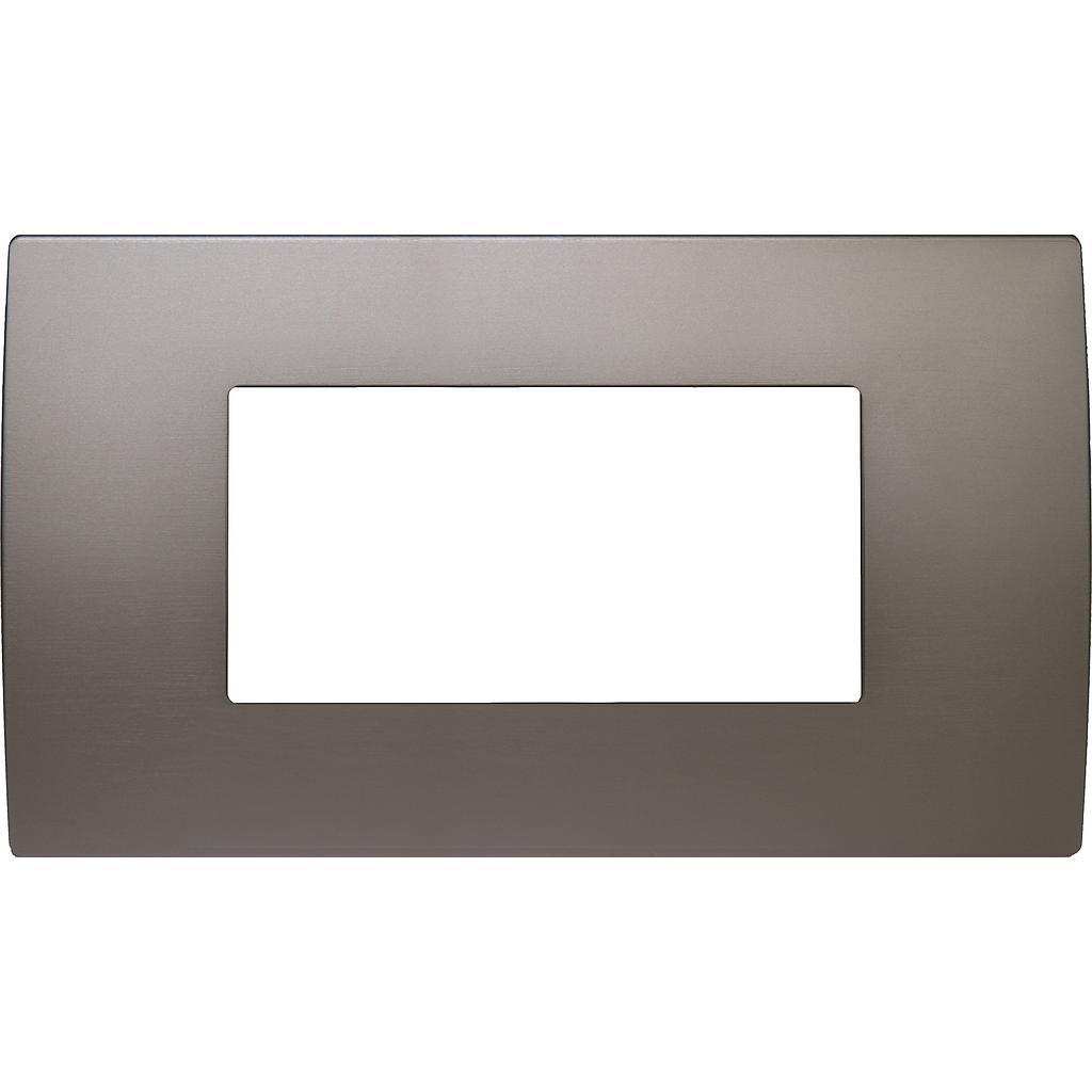 Tem Cates Рамка 4М PURE метал никел OP40MN-U ТЕМ