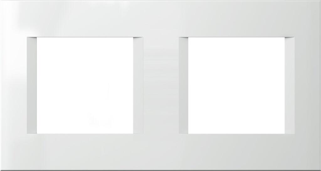 Tem Cates Рамка 2x2М бела LINE модул OL24PN 24252 ТЕМ