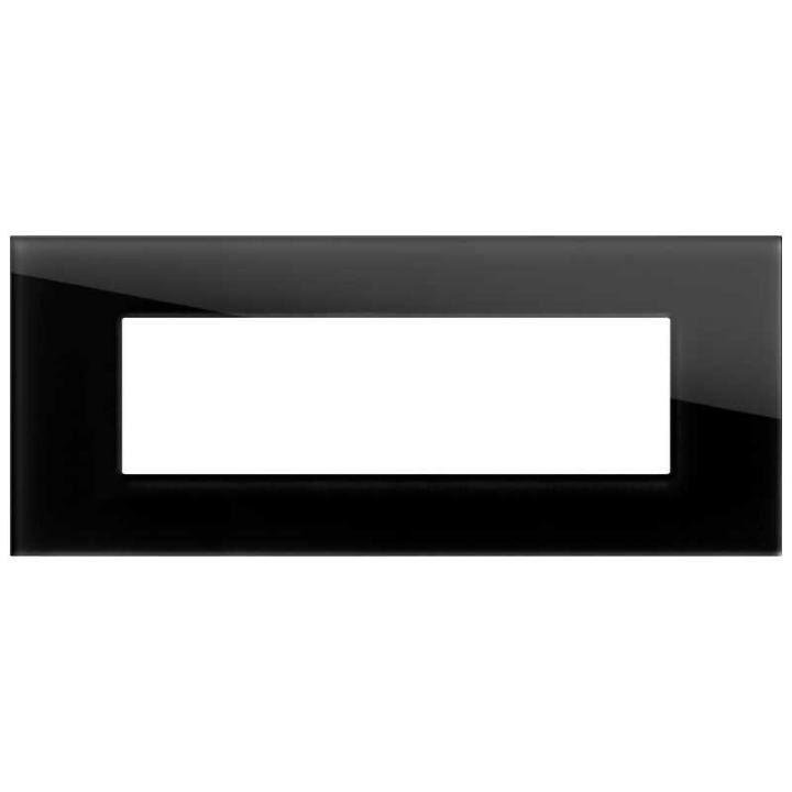 Tem Cates Рамка 7M EDGE стакло бела OG70GLM-U