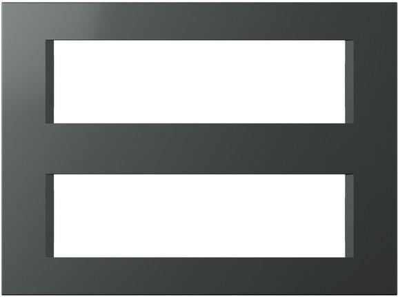 Tem Cates Рамка 2x7М антрацит LINE OL71AT