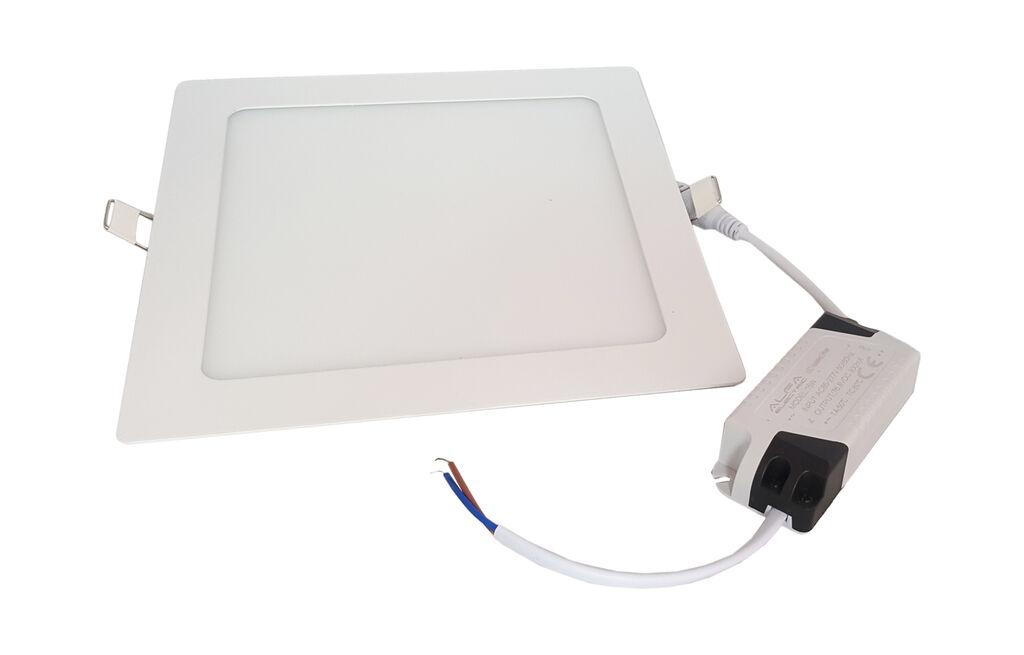 Alfa Electric Вграден LED панел квадрат 15W 6000K
