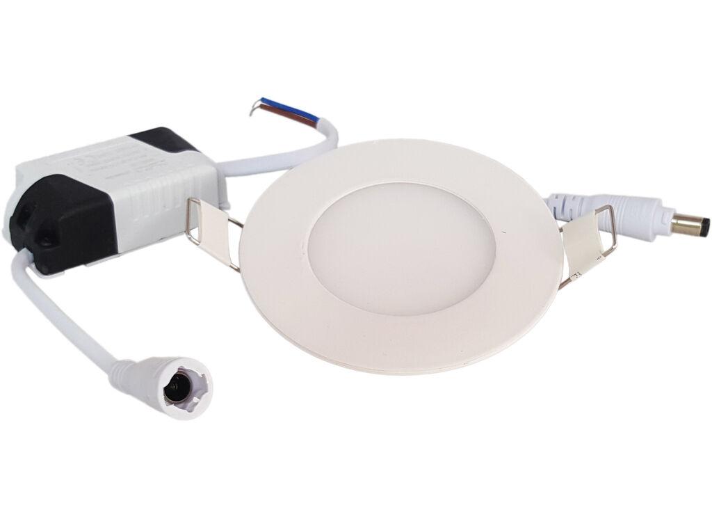 Alfa Electric Вграден LED панел круг 3W 6000K