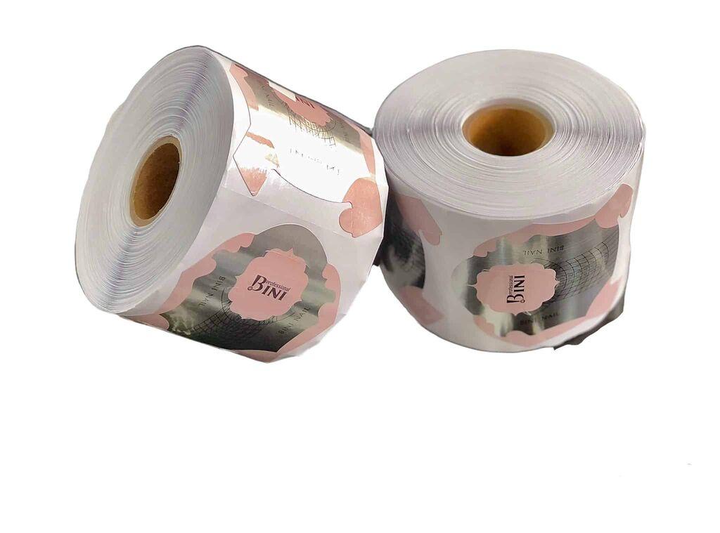 Bini Beauty Траки за гел нокти Paper tray 1 ролнаx500пар