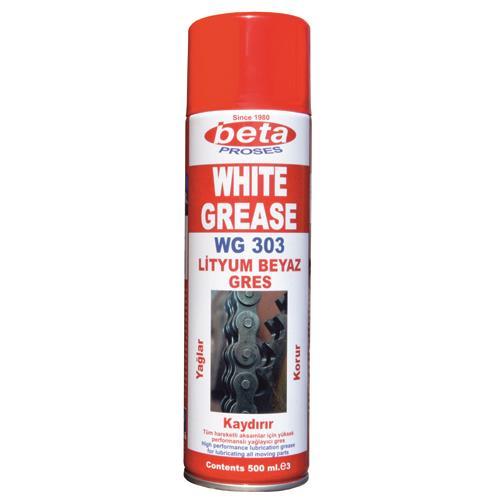 Alfa Electric Бела литиумска маст во спреј 500ml NG-303