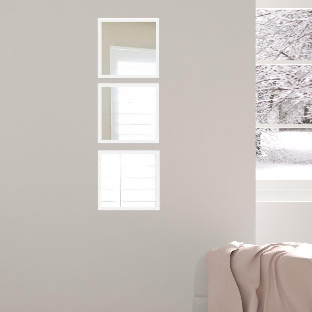 Комплет огледала Wallity SETAYNA_072, бела