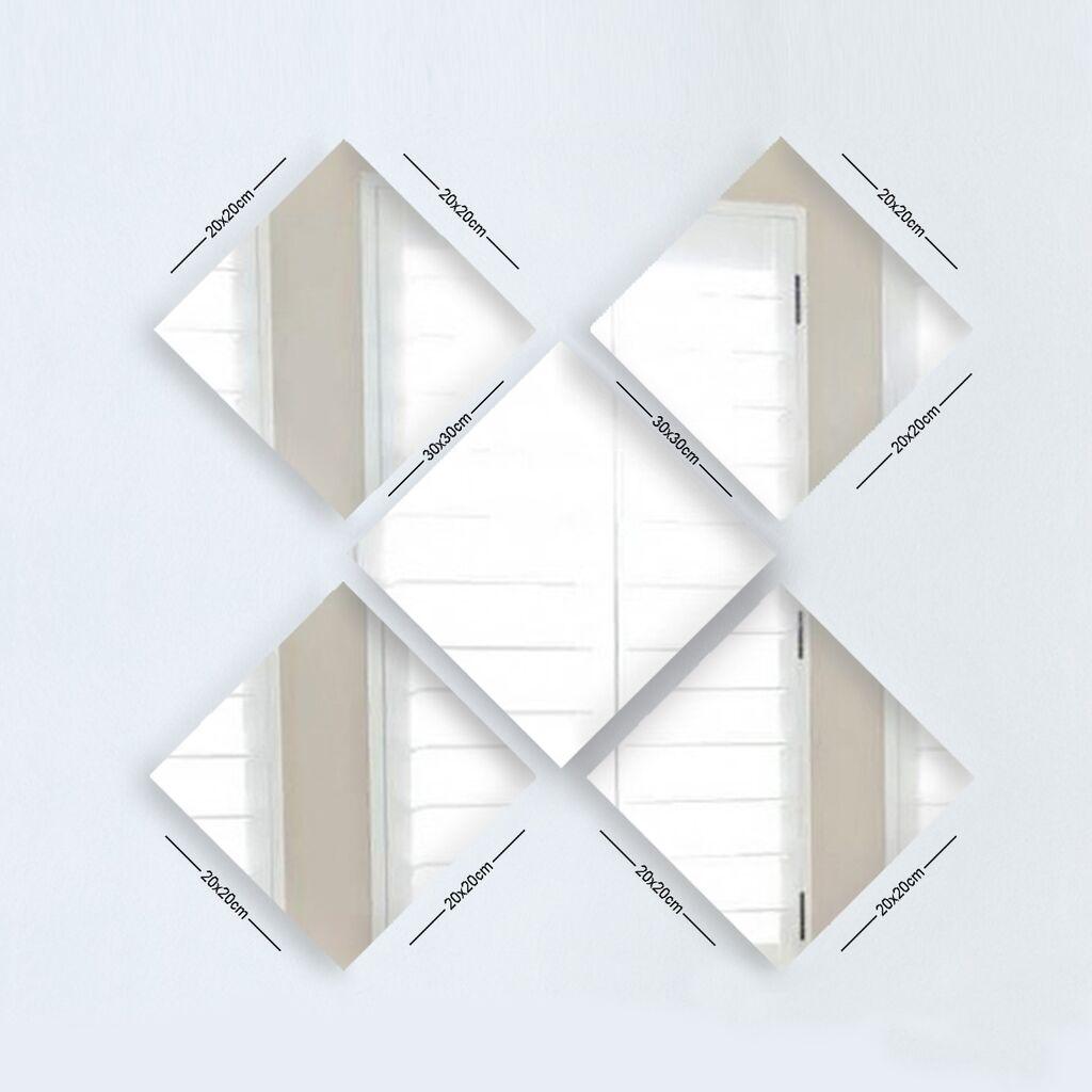 Комплет огледала Wallity SETAYNA_003