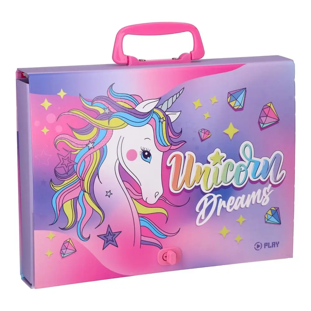 JUNIOR Куферче, За Школски Прибор, А4, Unicorn, 24,5*31,5*5, Academy, 131801